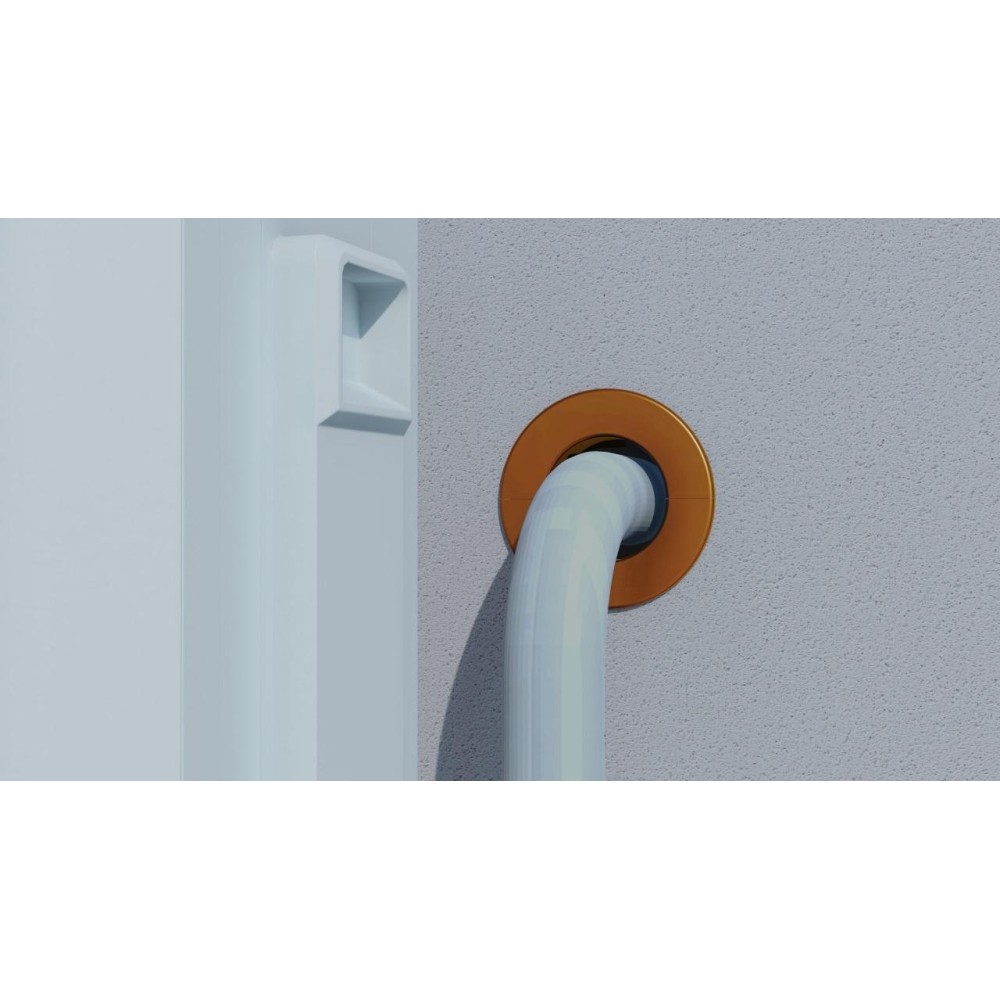 Brown escutcheon BRSPlast, hole cover 60 mm
