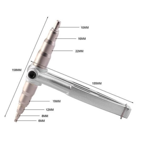Hand extruder for copper pipes WK622 like VST-22
