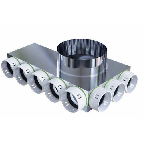 Rozváděč pro rekuperační systém PE-FLEX 8x75/160