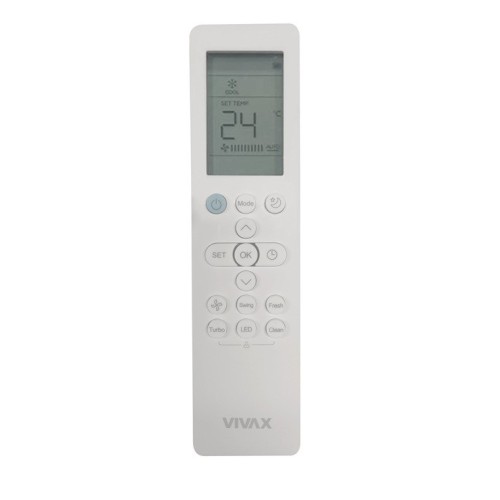Klimatizační jednotka VIVAX R+ Design Silver ACP-09CH25AERI+/S 2,6 kW