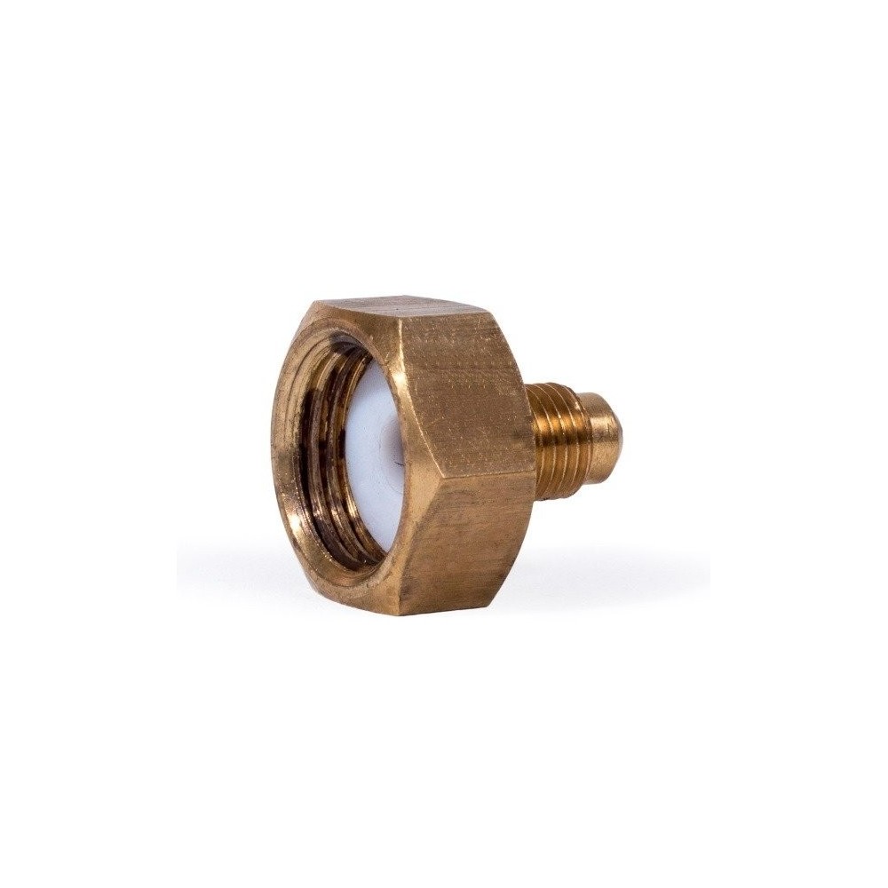 Reduction for R32 refrigerant cylinder with left-hand thread