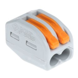 Złączka zaciskowa Wago 2x0,8-4mm drut i linka, 1szt