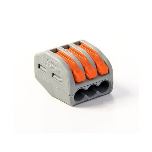 Złączka zaciskowa Wago 2x0,8-4mm drut i linka, 1szt