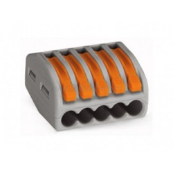 Złączka zaciskowa Wago 5x0.8-4mm drut i linka, 1szt