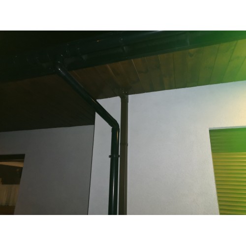 Koryto instalacyjne brązowe 2m, 80x60mm IVENSIS