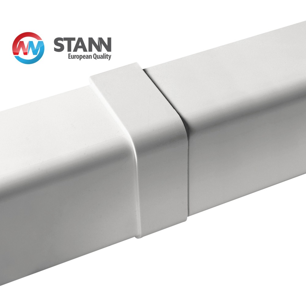Trough connector 80x60mm STANN