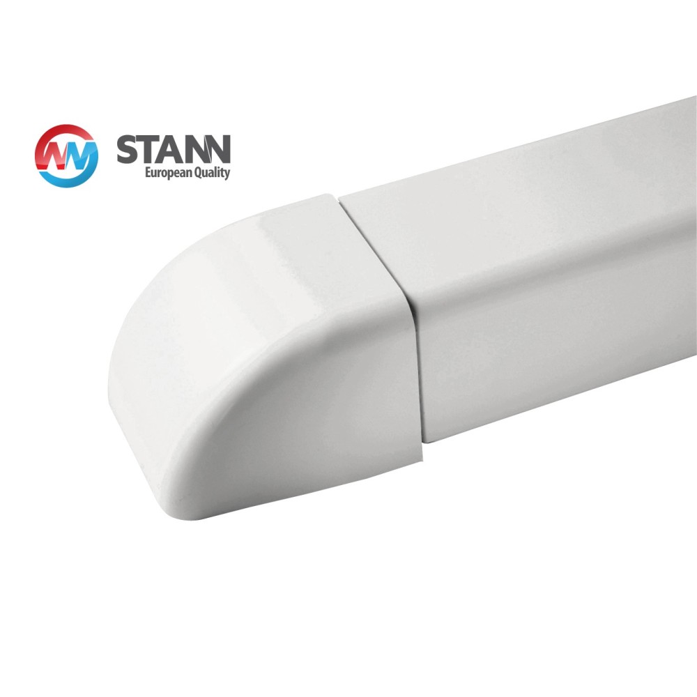 End of trough 80x60mm STANN