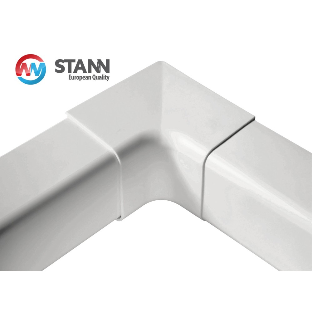 Inner corner 90° trough 80x60mm STANN