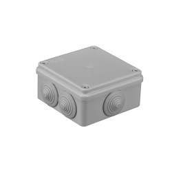 Hermetic box 100x100x50,6 glands IP55