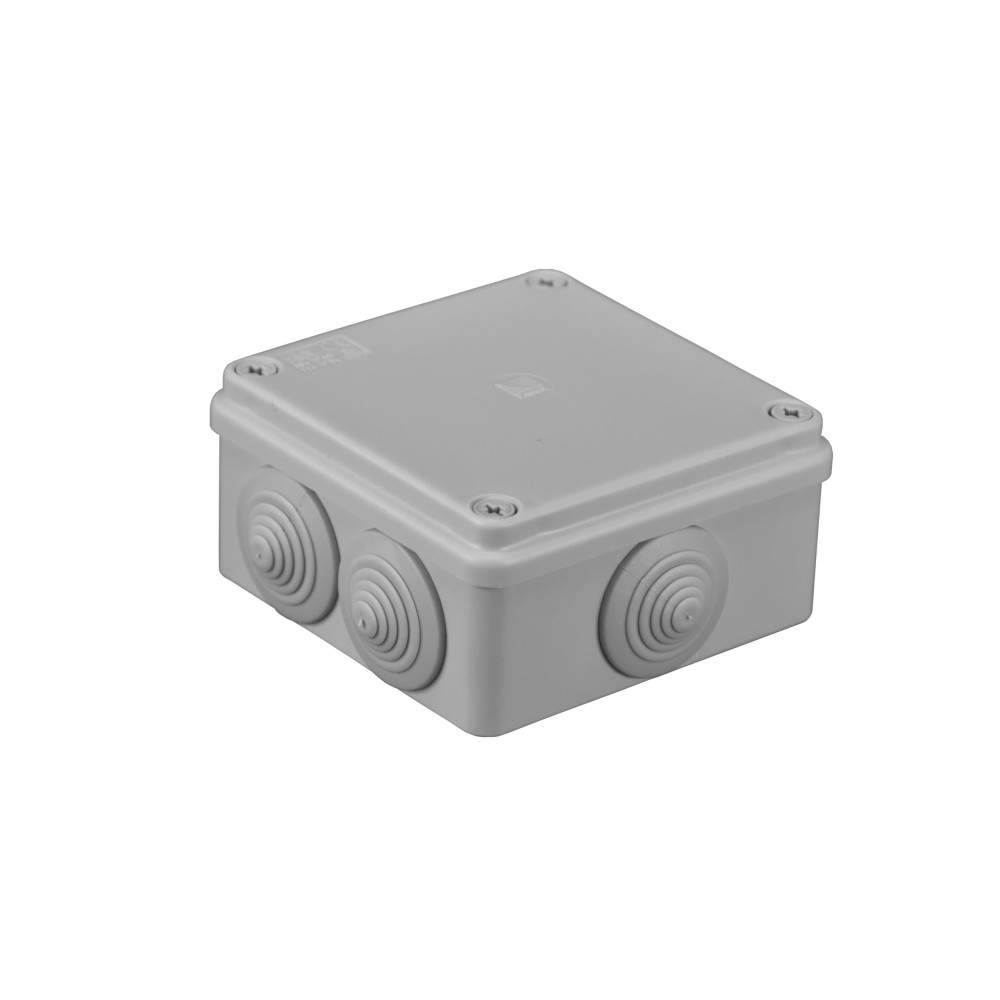 Hermetic box 100x100x50,6 glands IP55