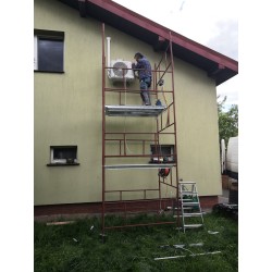 Zestaw Rusztowanie + Przyczepa 2