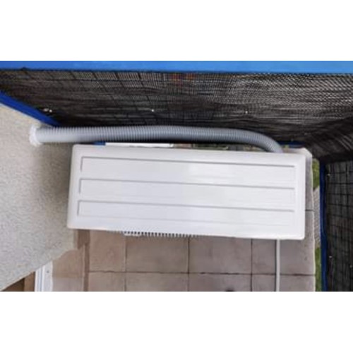 Flexible pipe fi 50 STANN - gray, 1m