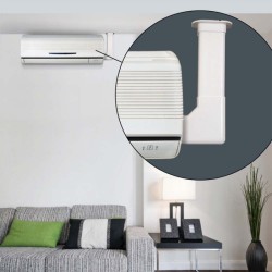 Air conditioning pump with mounting strip 2