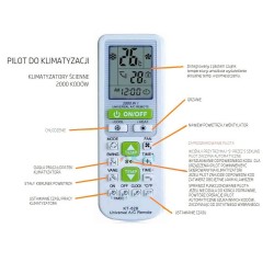 Pilot uniwersalny do klimatyzacji 2