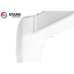 STANN Left vertical elbow 80x60mm