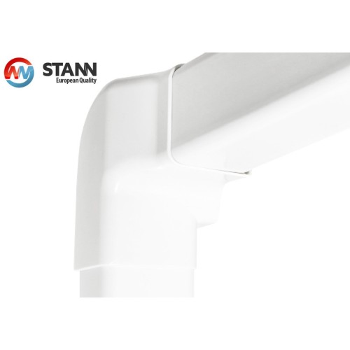 STANN Left vertical elbow 80x60mm