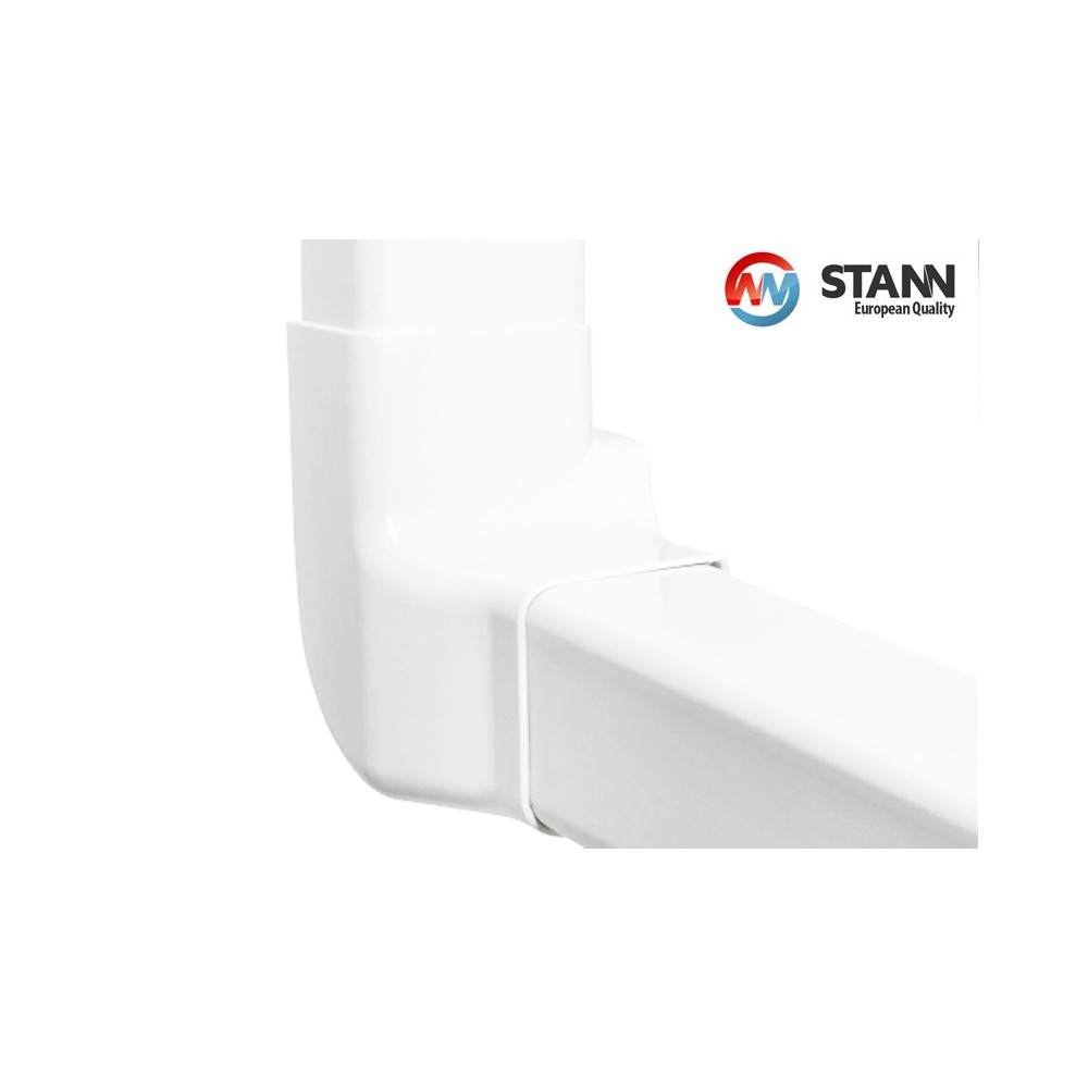 STANN Right vertical elbow 80x60mm