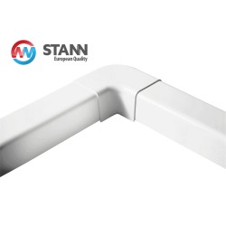 90 degree elbow 110x75mm STANN