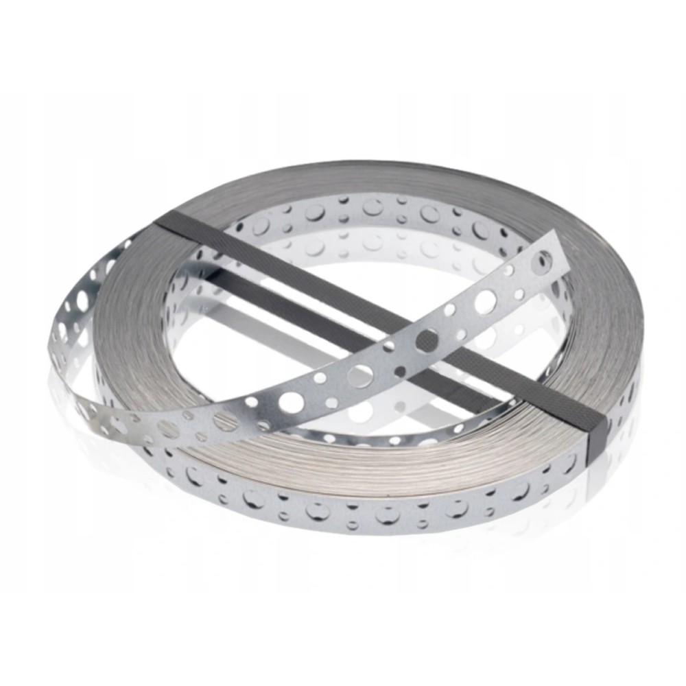 Perforated mounting tape 0.6 x 17mm x 25m