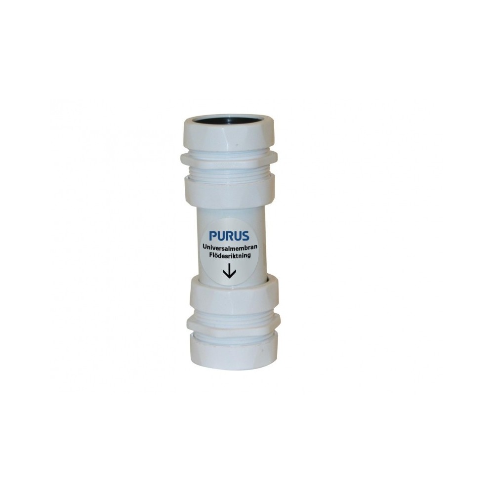 PUM dry trap for condensate drainage