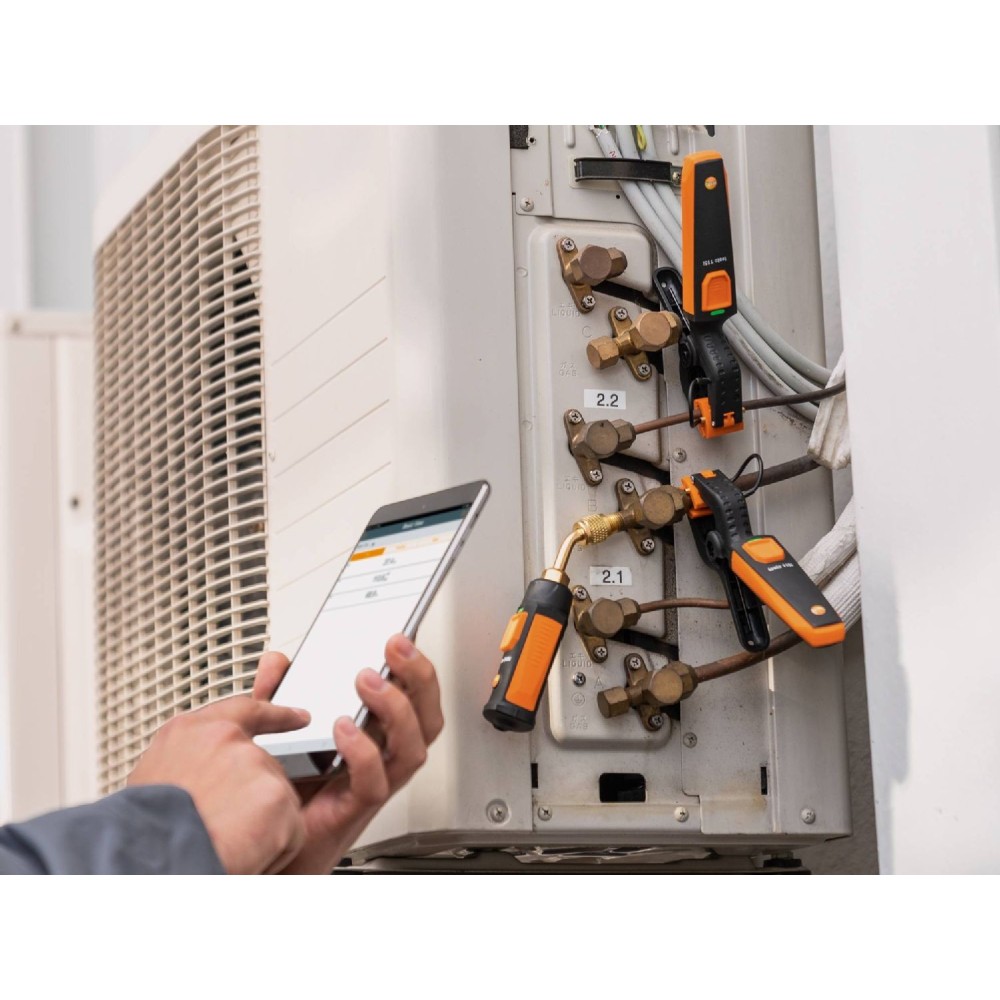 🧡 Testo 549i air conditioning and heat pump pressure gauge ⚙️