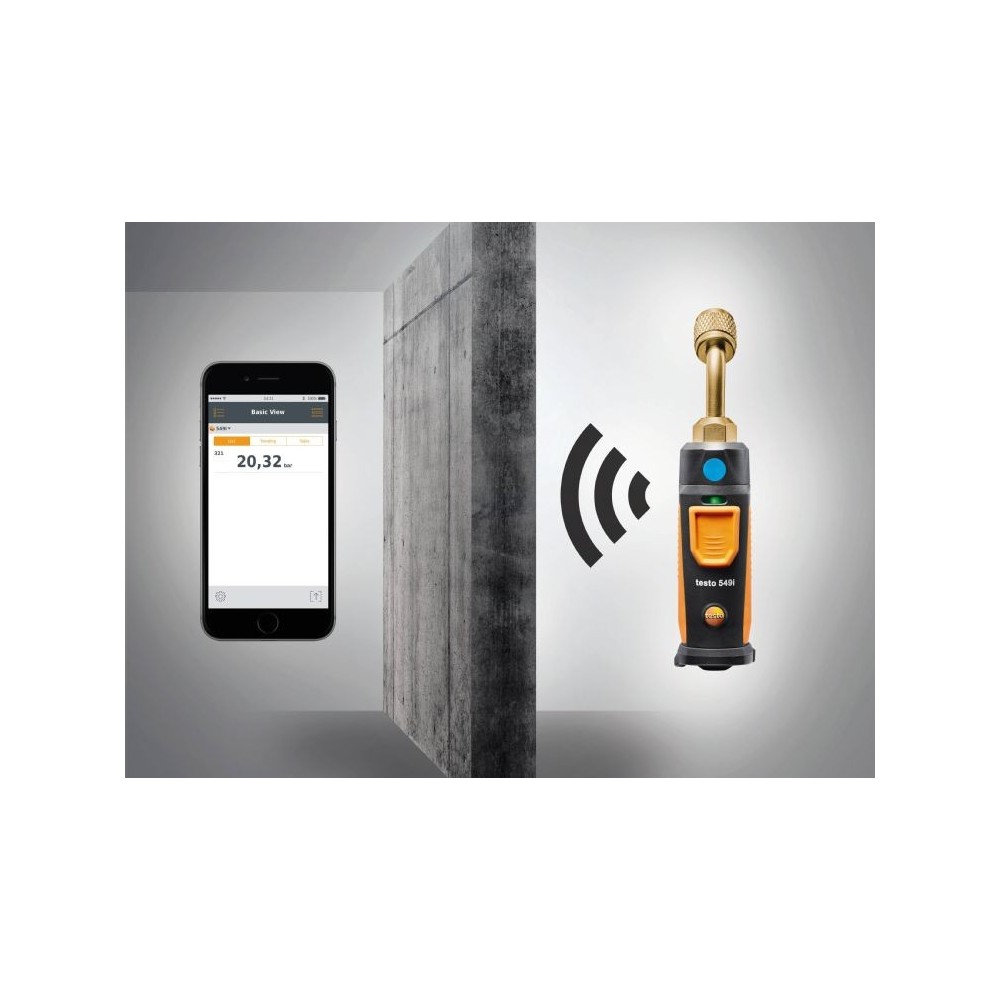 🧡 Testo 549i air conditioning and heat pump pressure gauge ⚙️