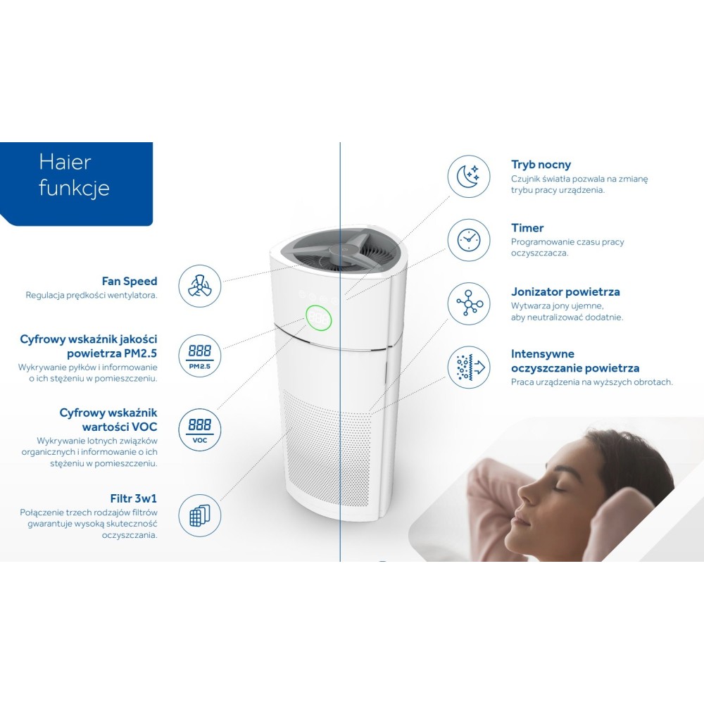 Oczyszczacz powietrza Haier PURE Comfort