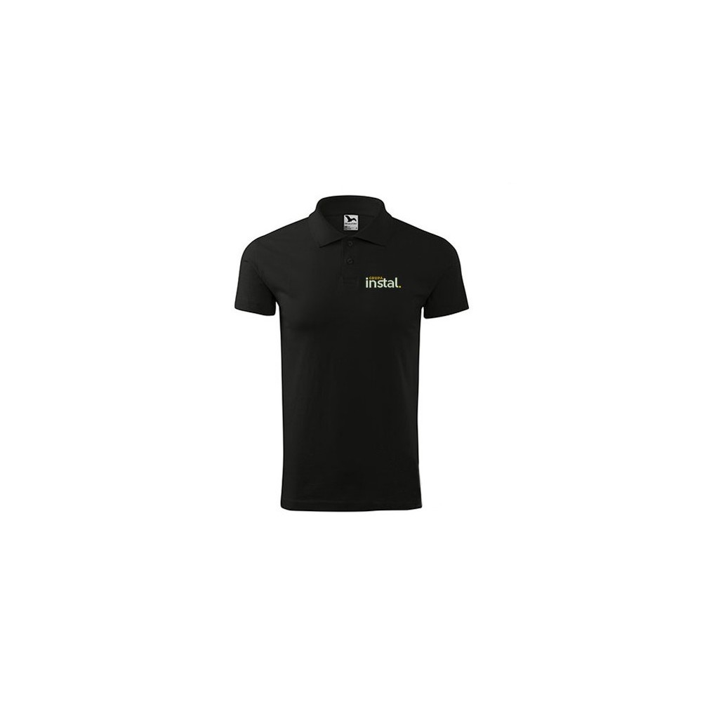 Koszulka Polo Grupa Instal Haft - black