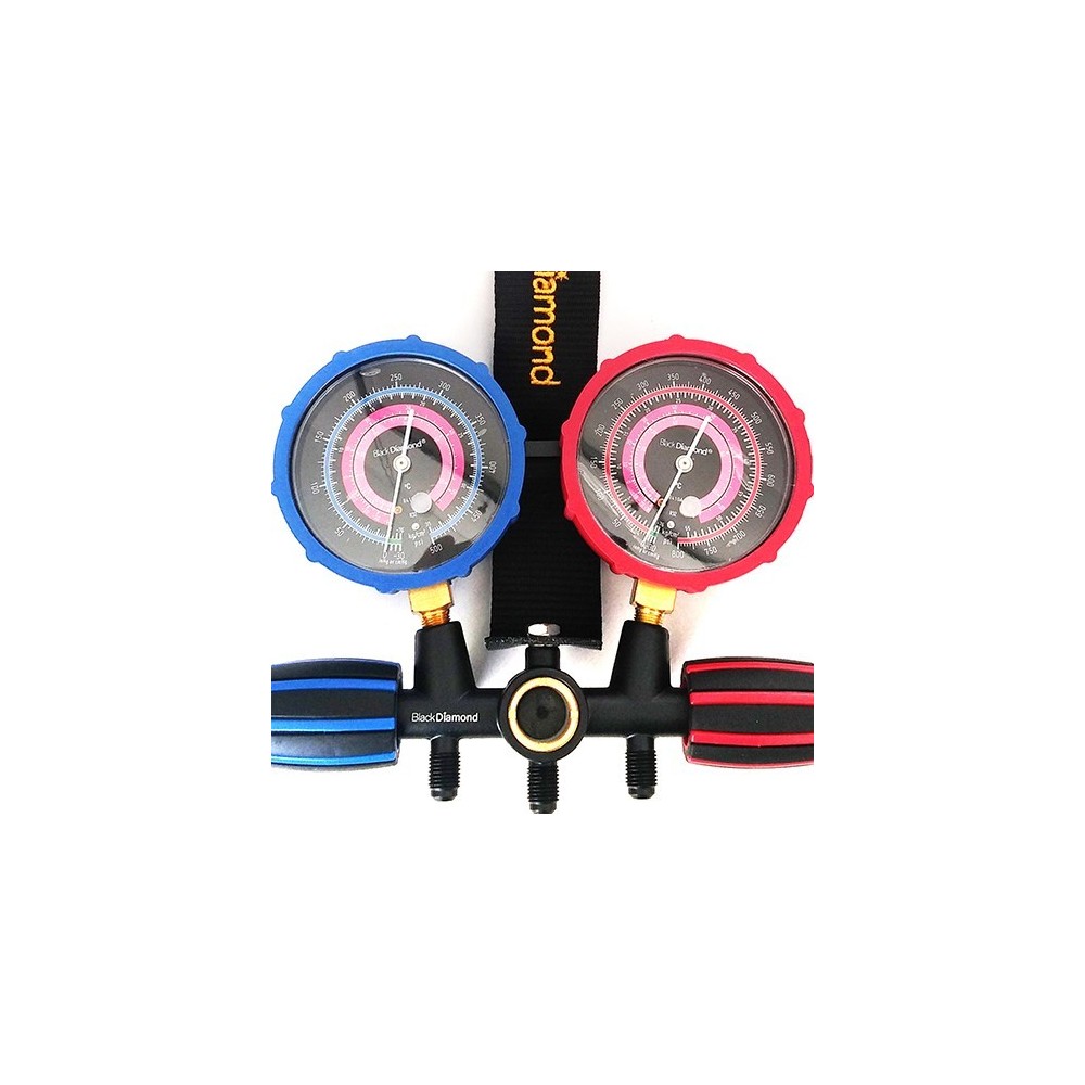 Sada manometru se servisními hadicemi Black Diamond 27456