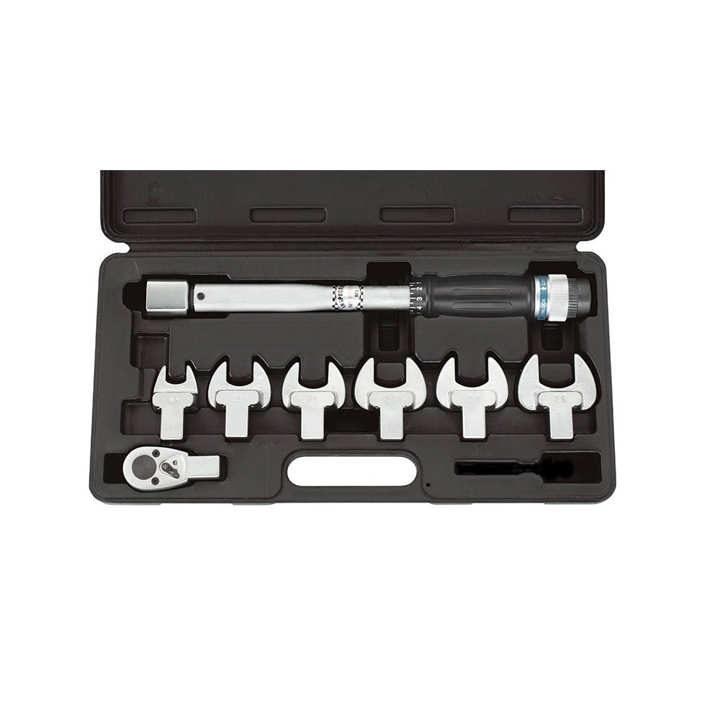 Torque wrench 10-80Nm with interchangeable tips