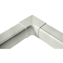 Narożnik wewnętrzny do koryta wąskiego kremowego 0305AI, 25x25mm STANN