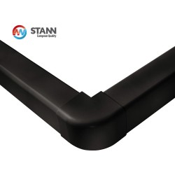 External corner of the trough black 80x60mm STANN