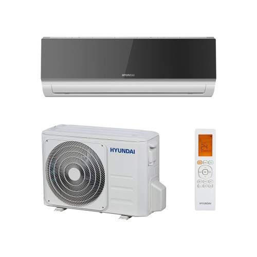 Hyundai ELEGANCE BLACK 3.6kW HRP-M12EBI/O Wall Air Conditioner