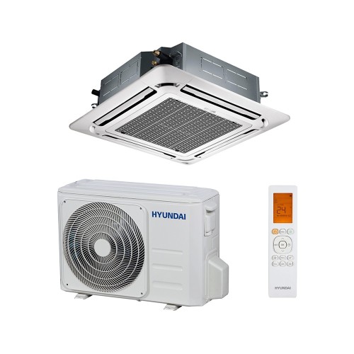 Kazetová klimatizace Hyundai SLIM bílá 14kW HCC-M48IU/OU
