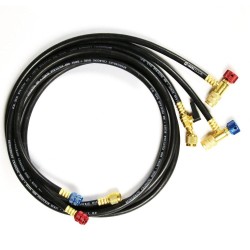JAVAC service hose set JAV-1072 | 180cm | with valve