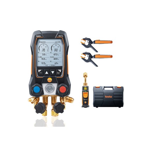 Testo 557S - Smart Vacuum kit - electronic luminaire with wireless probes