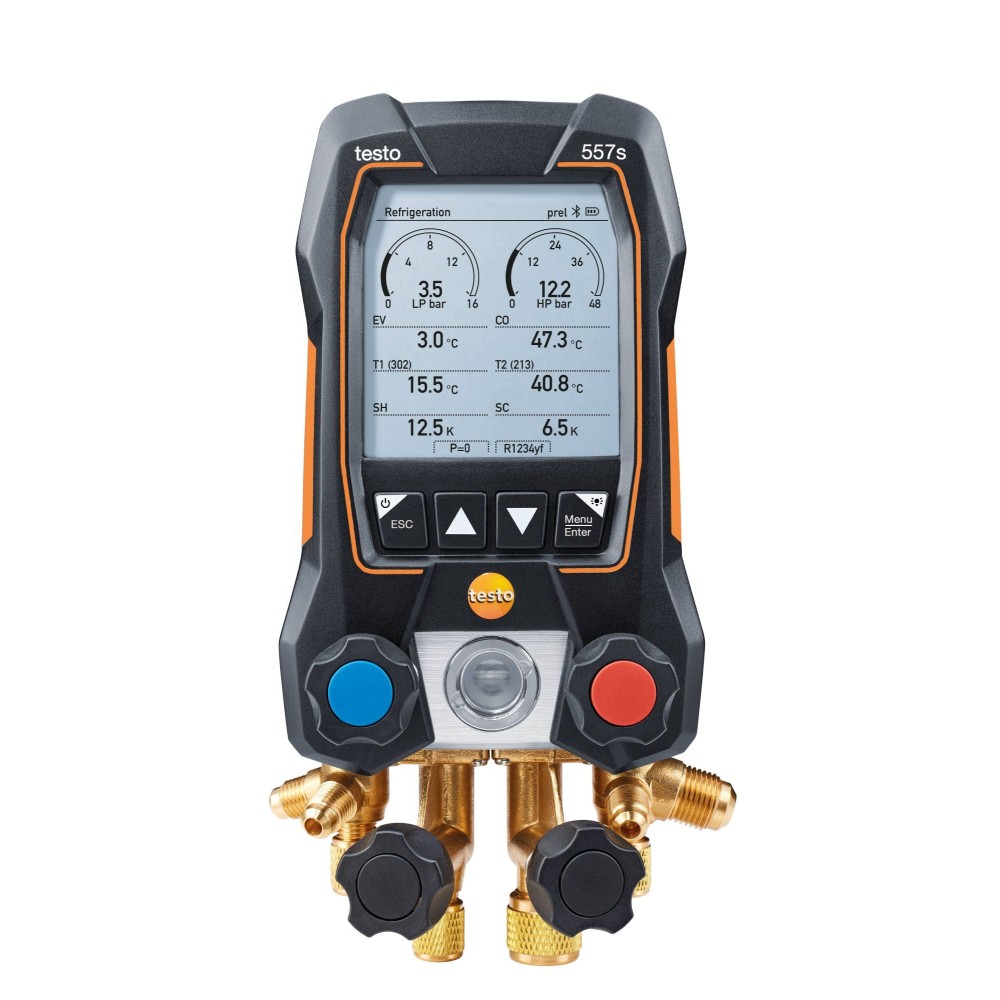Testo 557S - Smart Vacuum kit - electronic luminaire with wireless probes