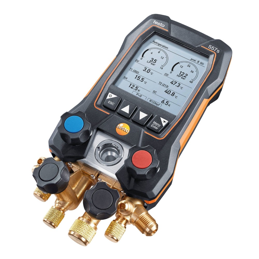Testo 557S - Smart Vacuum kit - electronic luminaire with wireless probes