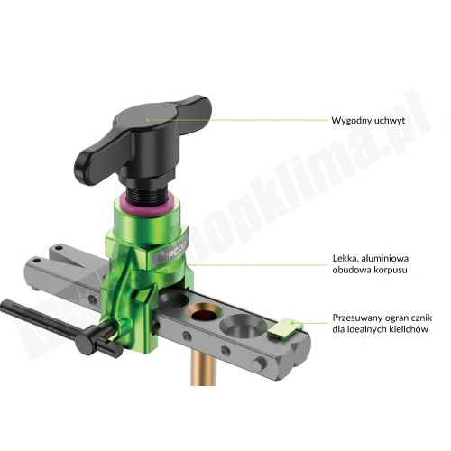 🔧 Kielicharka z ogranicznikiem WIPCOOL EF-2 💚