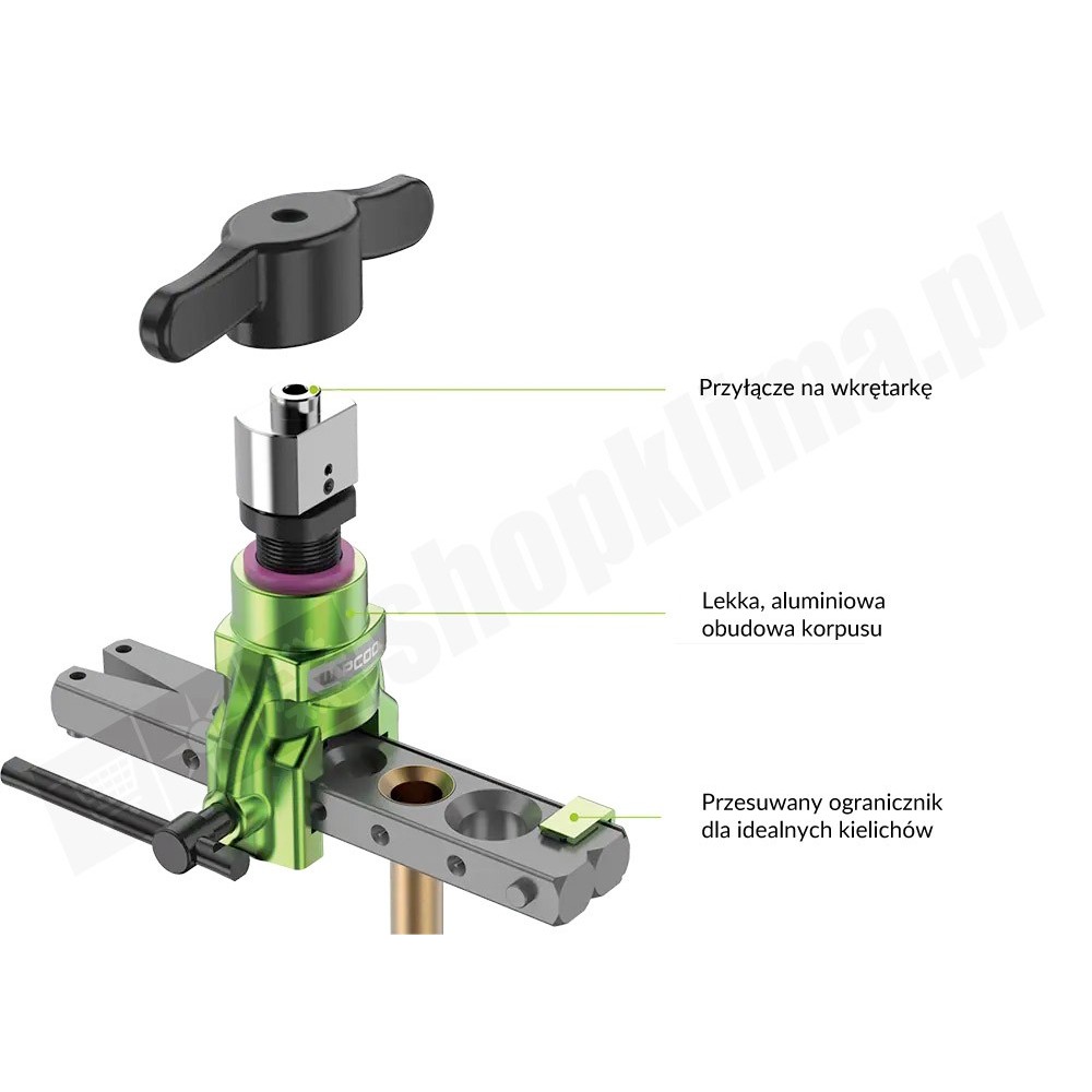 🔧 Šroubovací kalíšek s dorazem WIPCOOL EF-2LK 💚