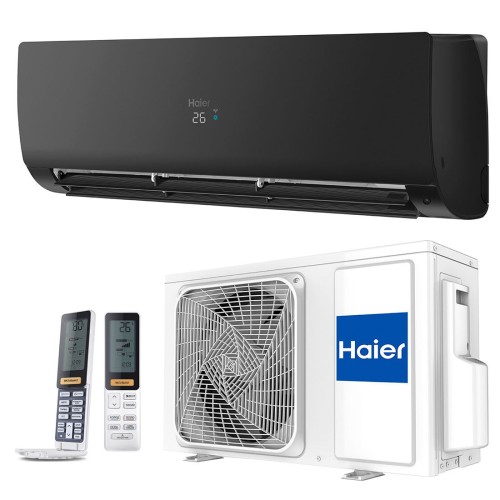 Haier FLEXIS Black Matt air conditioner 2.5kw | wholesale installation