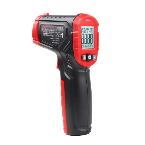 Pirometr cyfrowy laserowy, kolorowy wyświetlacz Habotest HT641A