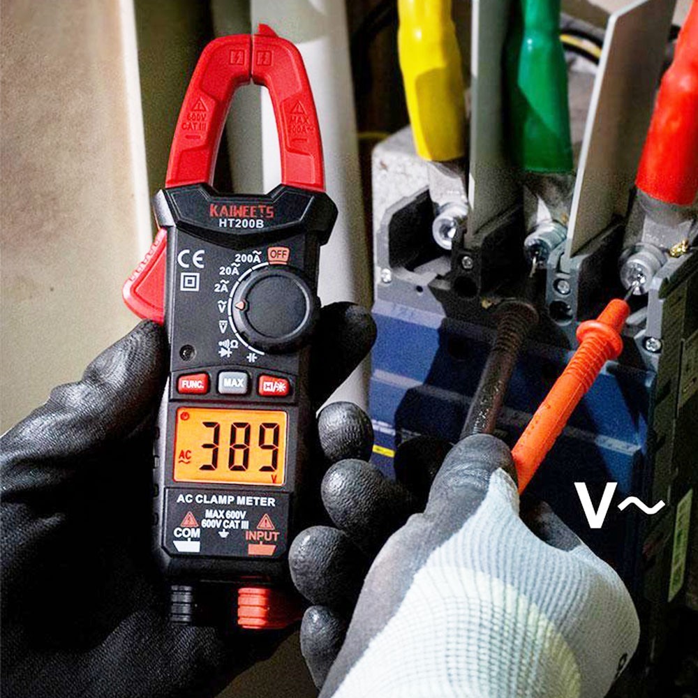 Digitální klešťový přístroj Habotest HT200B