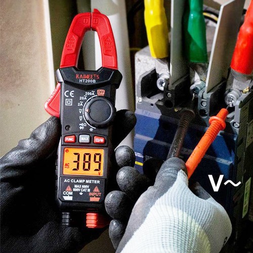 Digitální klešťový přístroj Habotest HT200B