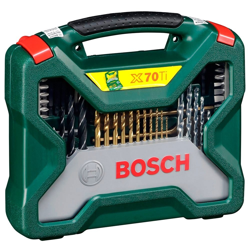 Bosch Titanum X-Line 70-piece bit and drill bit set  | 340★