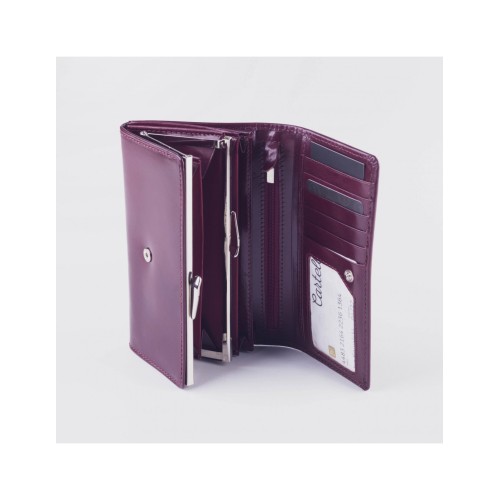 Cartello D700  women's leather big-bar wallet | 318★