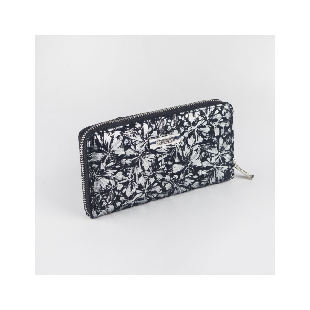 Cartello D276  women's leather zip wallet  | 394★