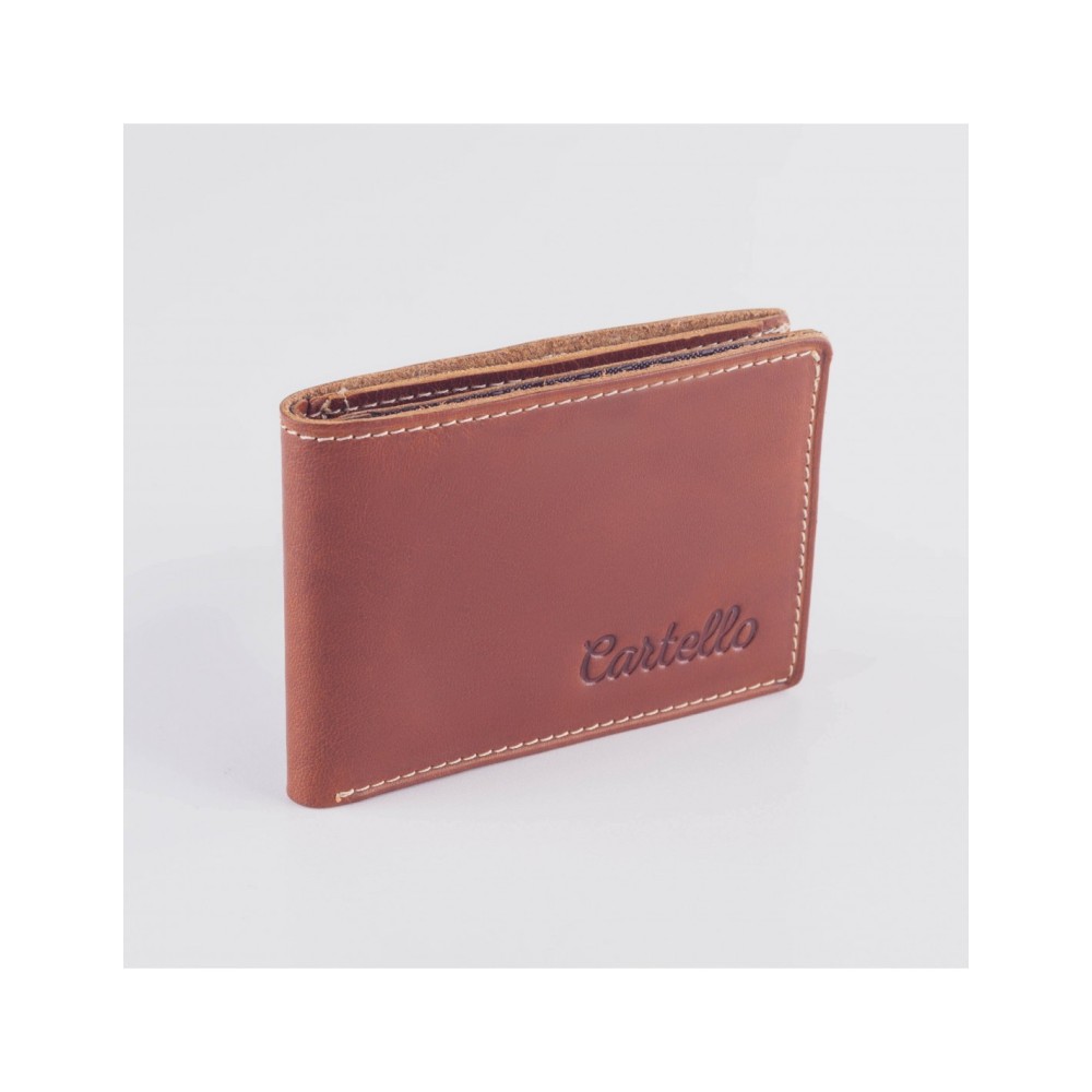 Cartello leather small men's wallet M033 | 252★