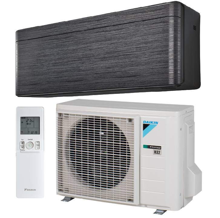 Klimatyzator Daikin Stylish czarne drewno