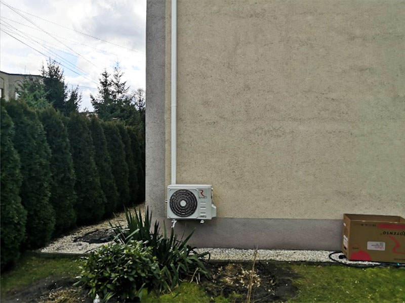 Klimtyzacja z montażem w domu jednorodzinnym